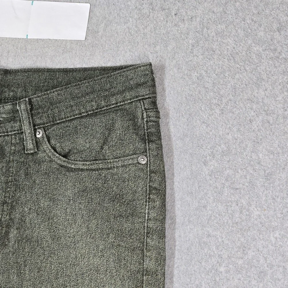 Levi's 511 Men Jeans 31X30 Green Denim 29.5